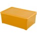 B-Ware CURVER Aufbewahrungsbox Textile, 59,6 x 39,4 x 23 cm, 45L, orange, ohne Deckel