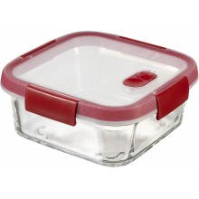 CURVER SMART COOK 0,7L Frischhaltedose 15 x 15 x 7 cm transparent/rot 00115-472