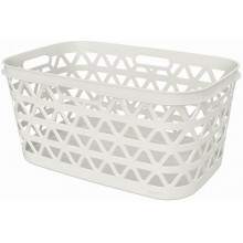 CURVER OCEANA 45L Wäschekorb für saubere Wäsche 57,1 × 37,1 × 27,1 cm, Beige 00521-885