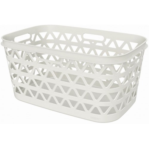 CURVER OCEANA 45L Wäschekorb für saubere Wäsche 57,1 × 37,1 × 27,1 cm, Beige 00521-885