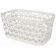 CURVER OCEANA 45L Wäschekorb für saubere Wäsche 57,1 × 37,1 × 27,1 cm, Beige 00521-885