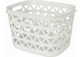 CURVER OCEANA 30L Wäschekorb für saubere Wäsche 42,6 × 34,6 × 27,1 cm, Beige 00552-885