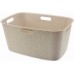 CURVER SOFTEX 45L Wäschekorb 39,7 x 59,4 x 27,4 cm, beige 00572-Z67