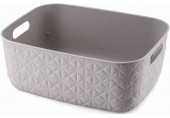 CURVER SOFTEX M 12,5L Körbchen 37,9 x 29,2 x 14,3 cm, grau 00575-Z70