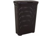 CURVER STYLE 40L Wäschesammler 44,8 x 61,5 x 26,5 cm, dunkelbraun 00709-210