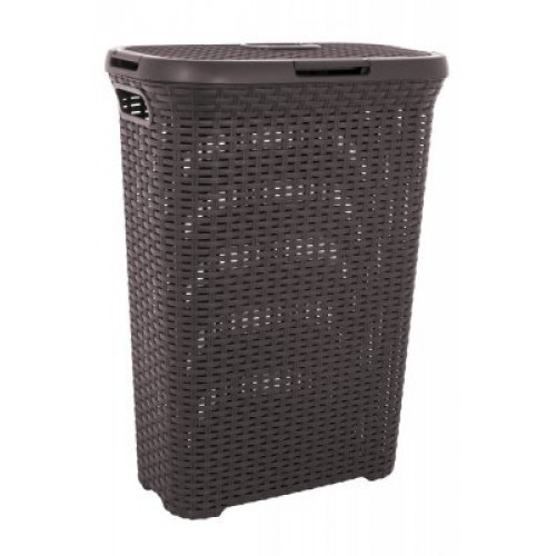 CURVER Style Wäschebox RATTAN 40l , Mocha, 00709 