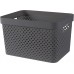 CURVER PURE 17L Körbchen 35,5 x 26,2 x 21,9 cm, grau 01420-G43