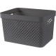 CURVER PURE 17L Körbchen 35,5 x 26,2 x 21,9 cm, grau 01420-G43