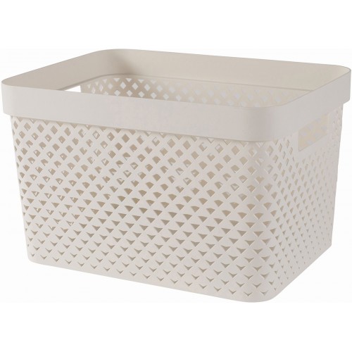CURVER PURE 17L Körbchen 35,5 x 26,2 x 21,9 cm, beige 01420-X64