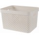 CURVER PURE 17L Körbchen 35,5 x 26,2 x 21,9 cm, beige 01420-X64