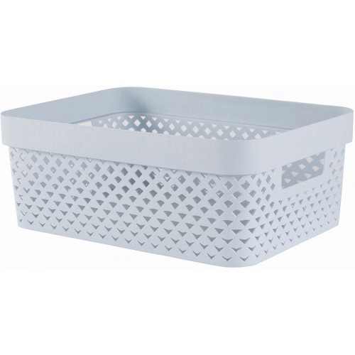 CURVER PURE 11L Körbchen 35,6 x 26,6 x 13,6 cm, blau 01421-126