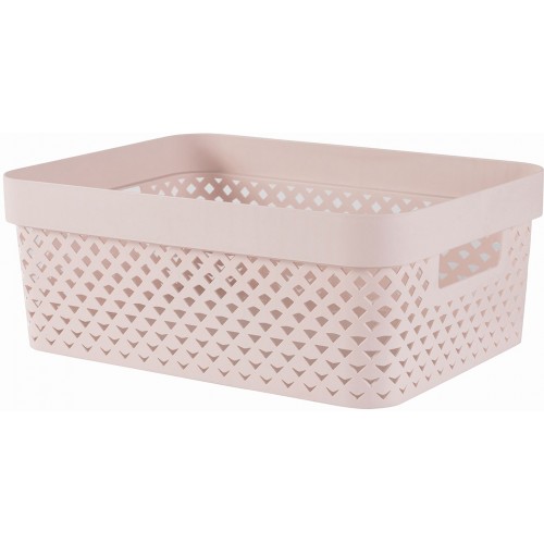 CURVER PURE 11L Körbchen 35,6 x 26,6 x 13,6 cm, rosa 01421-Q70