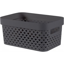 CURVER PURE 4,5L Körbchen 26 x 17,5 x 12,3 cm, grau 01422-G43