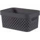 CURVER PURE 4,5L Körbchen 26 x 17,5 x 12,3 cm, grau 01422-G43