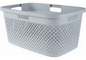 CURVER PURE 47L Wäschekorb 60 x 40 x 28 cm, blau 01917-126