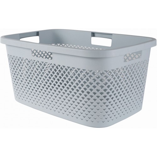 CURVER PURE 47L Wäschekorb 60 x 40 x 28 cm, blau 01917-126