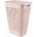 CURVER PURE 55L Wäschesammler 43 x 35 x 58 cm, rosa 01918-Q70