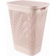 CURVER PURE 55L Wäschesammler 43 x 35 x 58 cm, rosa 01918-Q70