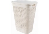 CURVER PURE 55L Wäschesammler 43 x 35 x 58 cm, beige 01918-X64