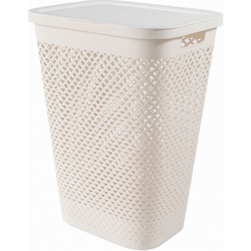 CURVER PURE 55L Wäschesammler 43 x 35 x 58 cm, beige 01918-X64