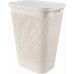 CURVER PURE 55L Wäschesammler 43 x 35 x 58 cm, beige 01918-X64