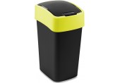 CURVER FLIP BIN 25L Mülleimer 47 x 26 x 34 cm schwarz/gelb 02171-E64