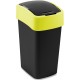 CURVER FLIP BIN 25L Mülleimer 47 x 26 x 34 cm schwarz/gelb 02171-E64