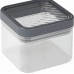 CURVER KARA 0,5L Vorratsdose 10,7 × 10,7 × 7,9 cm, Dunkelgrau 03100-W54