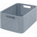 CURVER STYLE M Aufbewahrungsbox 38,6 x 17 x 28,7 cm hellgrau 03615-099