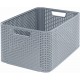 CURVER STYLE L Aufbewahrungsbox 43,6 x 23 x 32,6 cm hellgrau 03616-099