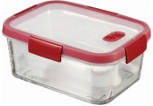 CURVER SMART COOK 1,1L Frischhaltedose 20,3 x 15,4 x 8,3 cm transparent/rot 04062-472