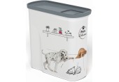 CURVER Futtercontainer 1,5kg/2L Hunde 04346-E27
