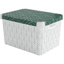 CURVER DECO STOCKHOLM L Dekorative Aufbewahrungsbox 39,5 x 29,5 x 24 cm 04711-Y89