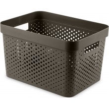 CURVER INFINITY 17L Aufbewahrungsbox 36 x 27 x 22 cm, braun 04740-C74
