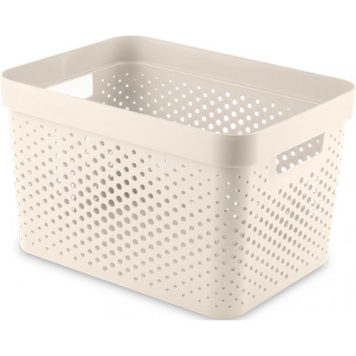 CURVER INFINITY 17L Aufbewahrungsbox 36 x 27 x 22 cm, creme 04740-X64 CURVER INFINITY 17L Aufbewahrungsbox 36 x 27 x 22 cm, creme 04740-X64