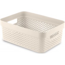 CURVER INFINITY 11L Aufbewahrungsbox 36 x 27 x 14 cm, creme 04750-X64