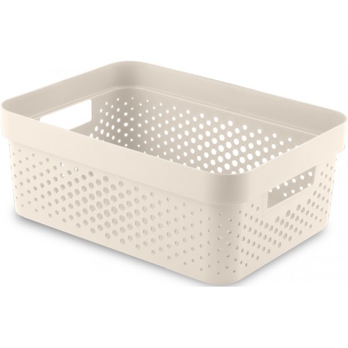 CURVER INFINITY 11L Aufbewahrungsbox 36 x 27 x 14 cm, creme 04750-X64 CURVER INFINITY 11L Aufbewahrungsbox 36 x 27 x 14 cm, creme 04750-X64
