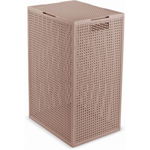 CURVER KAYA 60L Wäschekorb 38 × 29 × 58,5 cm, Puderrosa 17213761