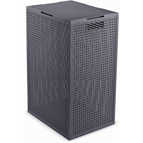 CURVER KAYA 60L Wäschekorb 38 × 29 × 58,5 cm, Blaugrau 17213761