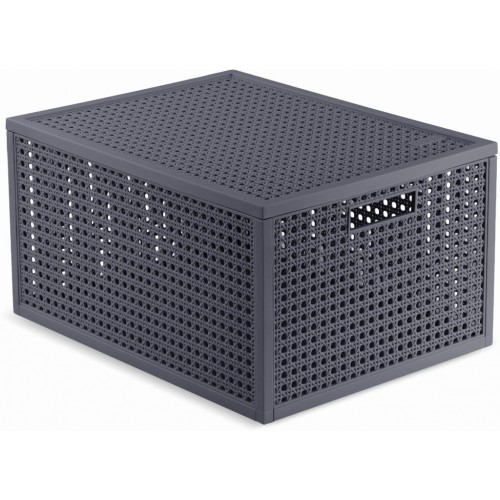 CURVER KAYA M 20L Aufbewahrungsbox 37,6 × 30 × 20,7 cm, Blaugrau 17213763