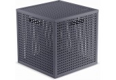 CURVER KAYA 19L Aufbewahrungsbox Würfel 28 × 28 × 28 cm, Blaugrau 17213764