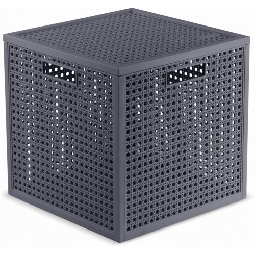 CURVER KAYA 19L Aufbewahrungsbox Würfel 28 × 28 × 28 cm, Blaugrau 17213764