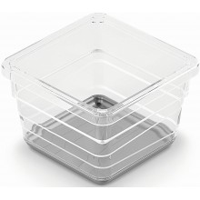 KIS SISTEMO 1 Organizer 7,5 x 7,5 x 5 cm transparent/grau 10010-A94