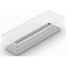 KIS SISTEMO 3 Organizer 22,5 x 7,5 x 5 cm transparent/grau 10012-A94