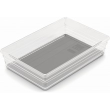 KIS SISTEMO 7 Organizer 22,5 x 15,5 x 5 cm transparent/grau 10016-A94