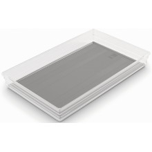 KIS SISTEMO 9 Organizer 39 x 24 x 5 cm transparent/grau 10018-A94