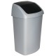 CURVER SWING BIN 50L Mülleimer 40,6 x 34 x 66,8 cm grau 03987-373