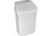 CURVER SWING BIN 15L Mülleimer 30,6 x 24,8 x 41,8 cm weiß 03985-026