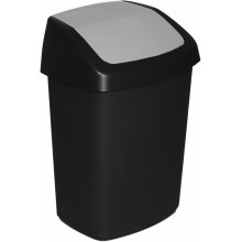 CURVER SWING BIN 25L Mülleimer 34,6 x 27,8 x 51,1 cm schwarz 03986-Y09