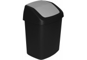 CURVER SWING BIN 15L Mülleimer 30,6 x 24,8 x 41,8 cm schwarz 03985-Y09